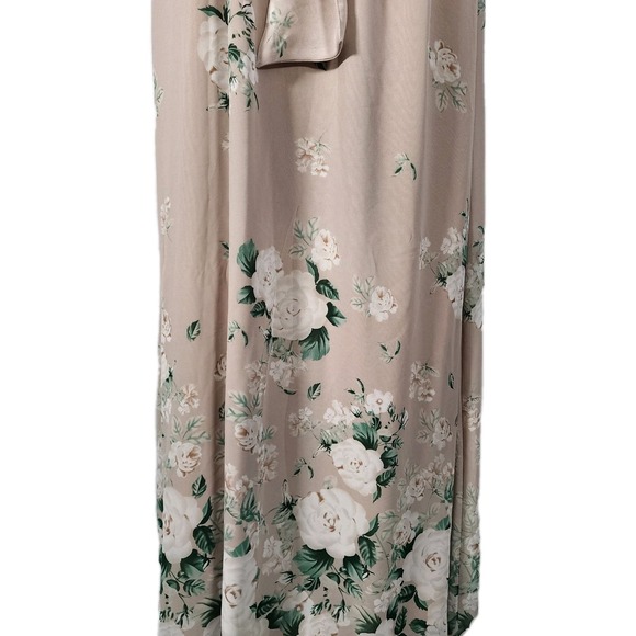 Show Me Your Mumu Audrey Maxi Dress XL Bouquet Toss Chiffon Floral Gown - Picture 6 of 12